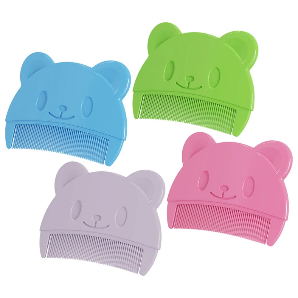 4 Pcs Baby Comb Men and Women Bath Brush for Newborns Accessories