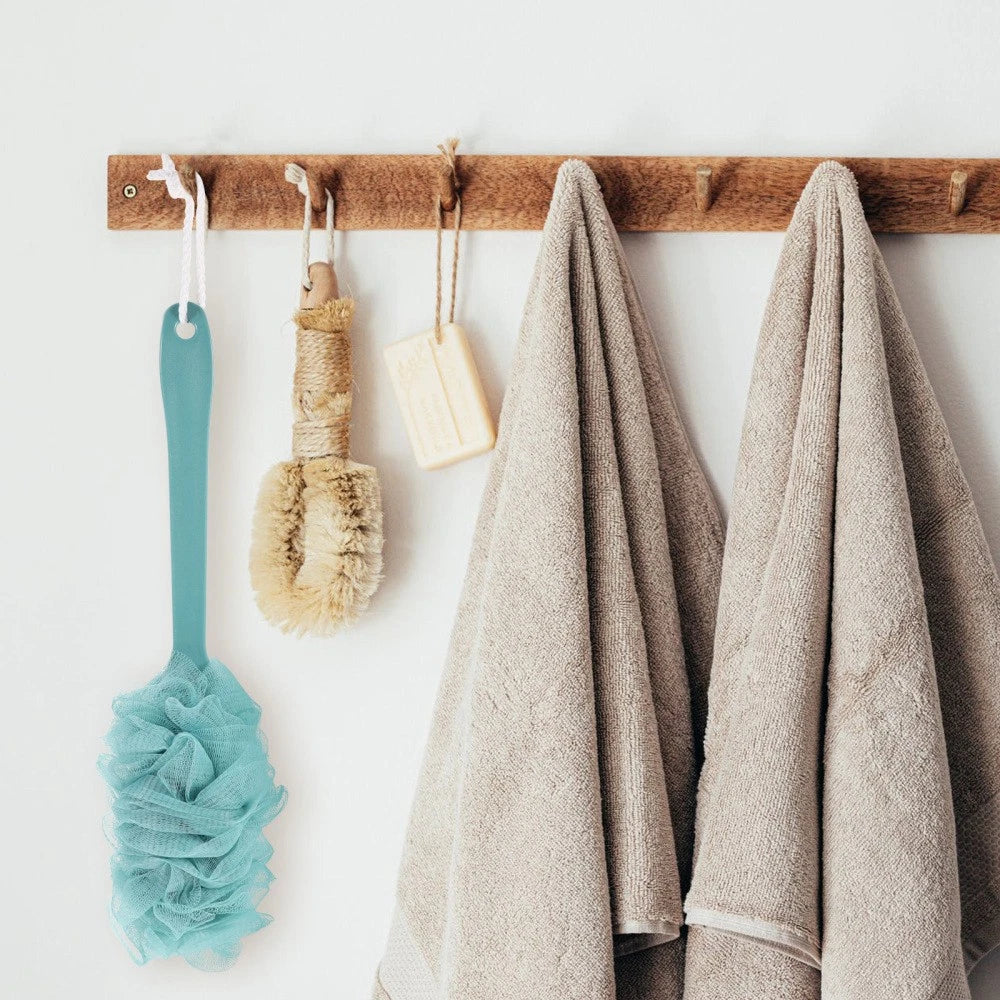 Bath Brush Man Accessories for Disabled People Bathing with Long Handle