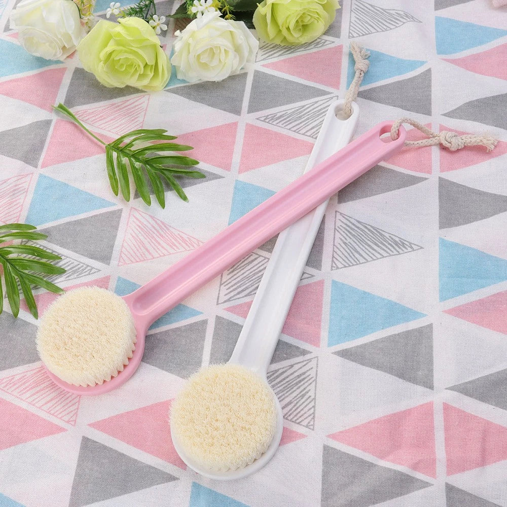 Bath Brush Body Shower Scrubber Exfoliating Back for Long Handle
