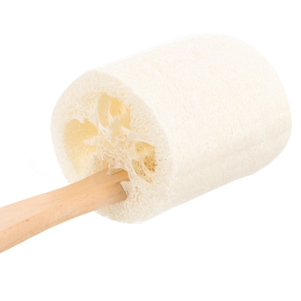 Loofah With Handle Sponge Stick Shower Brush Bath for Men Bathroom Scrub Body