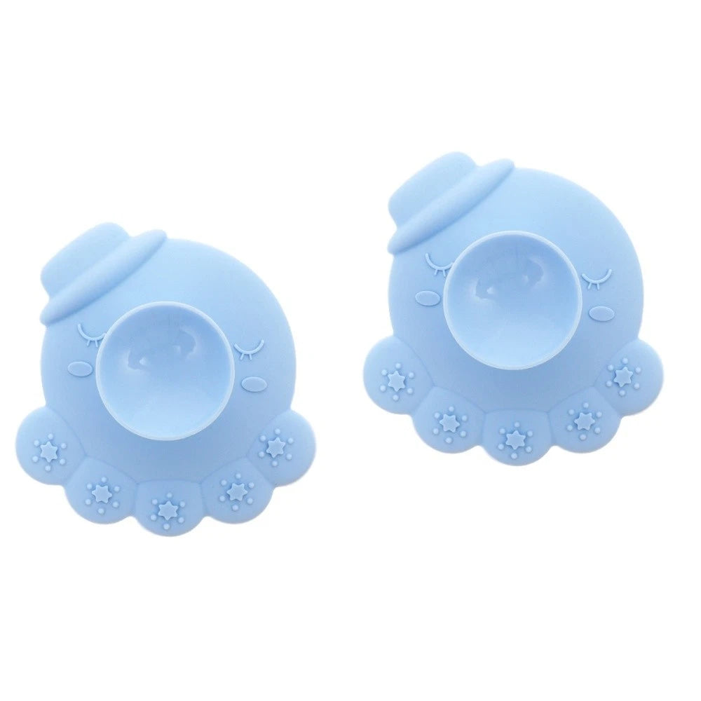 2 Count Baby Bath Brush Child Kid Scrubber Infant Silicone Shower