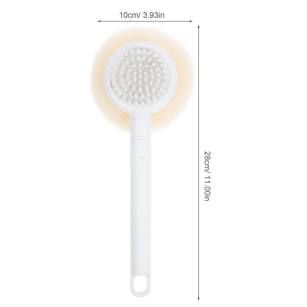Bath Brush Sponge Adaptive Shower Brushes Exfoliating Body Scrubber