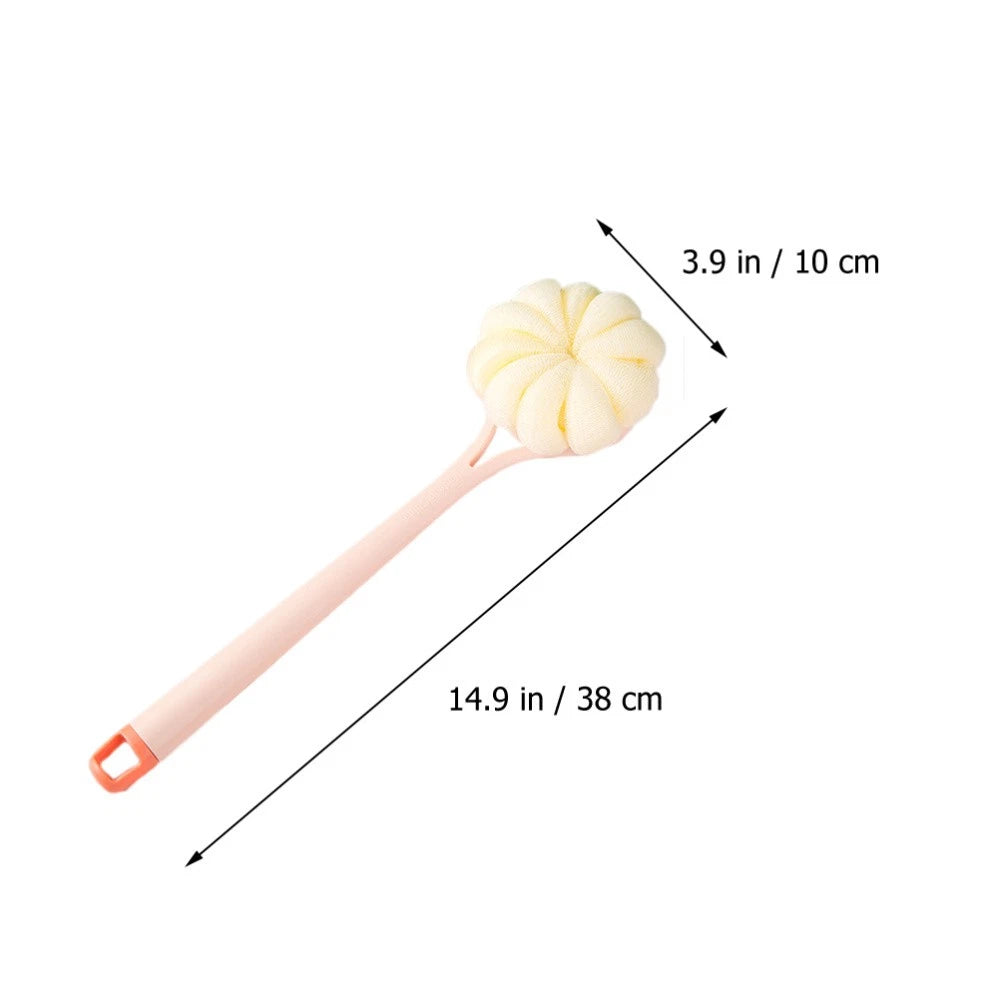 Bath Brush Exfoliating Back Scrubber with Handles Shower for Body