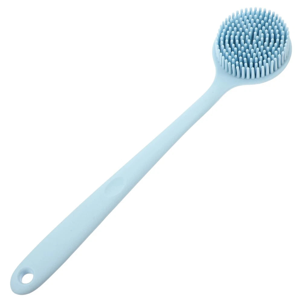 Silicone Bath Brush Man Scrubber for Body Anti-slip Shower Cleaning