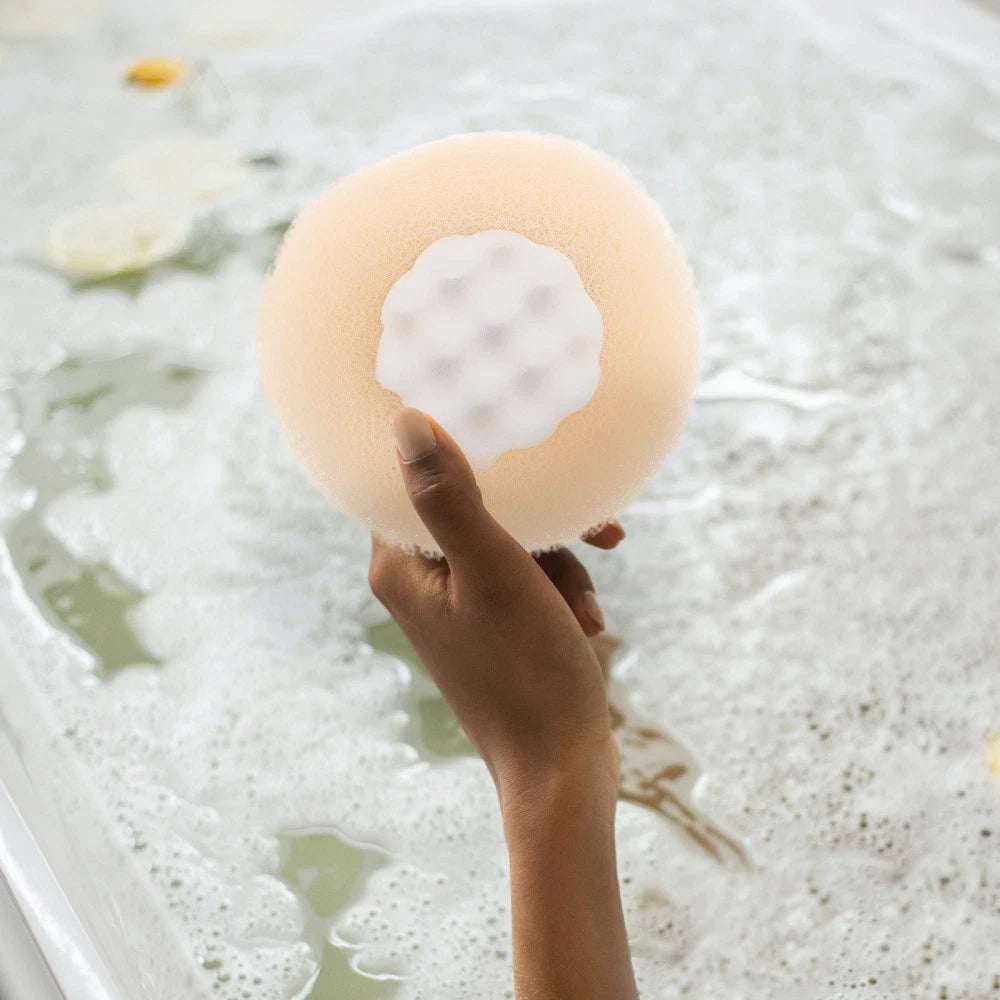 Suction Cup Bath Ball for Women Body Exfoliating Shower Accessory, Bath Brush