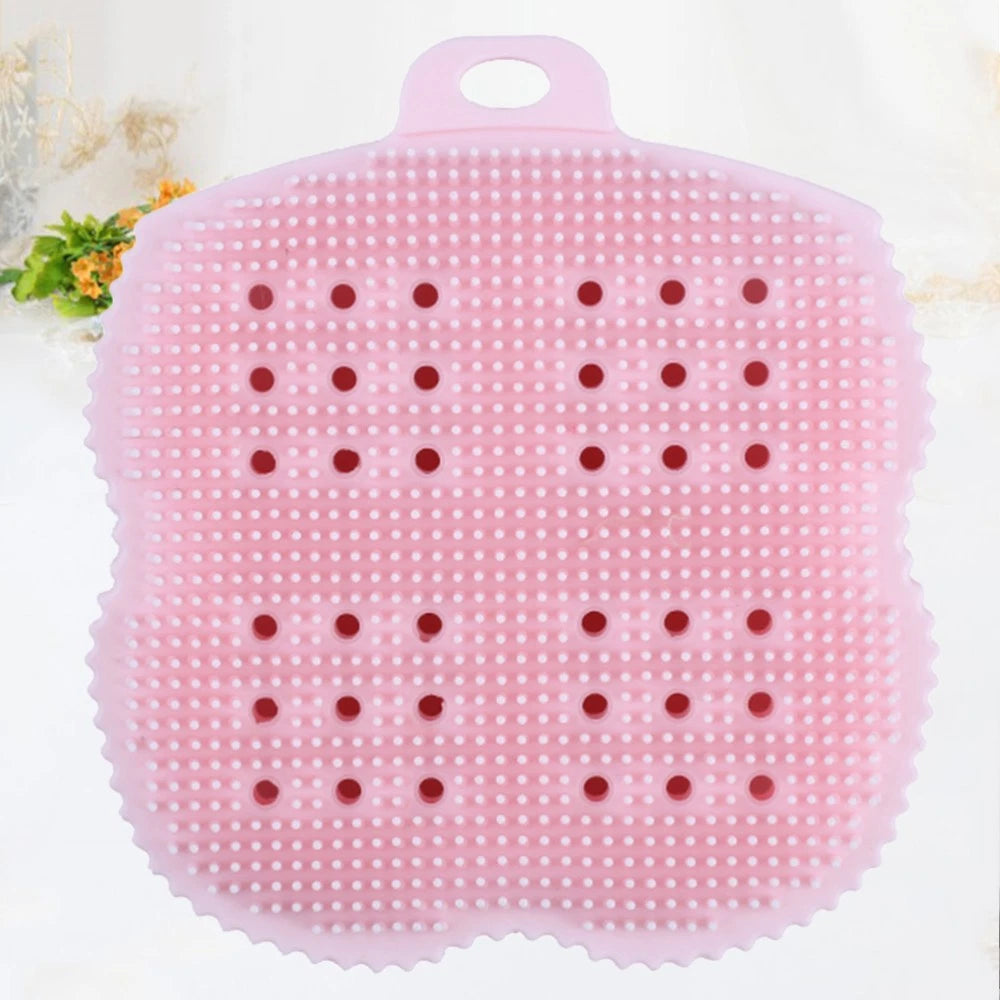 Baby Exfoliating Towel Bath Scrubber for Cleaning Bathing Brush Back