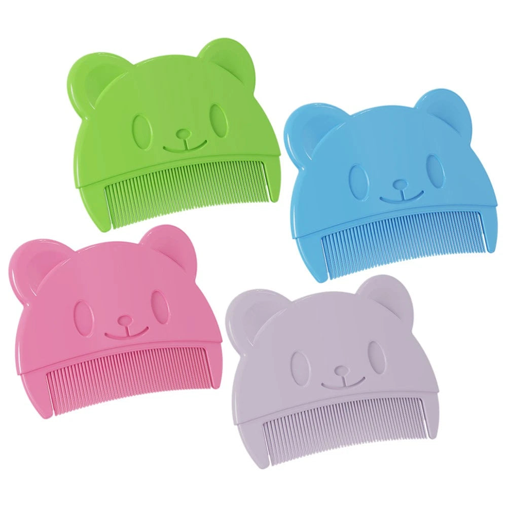 4 Pcs Baby Comb Men and Women Bath Brush for Newborns Accessories