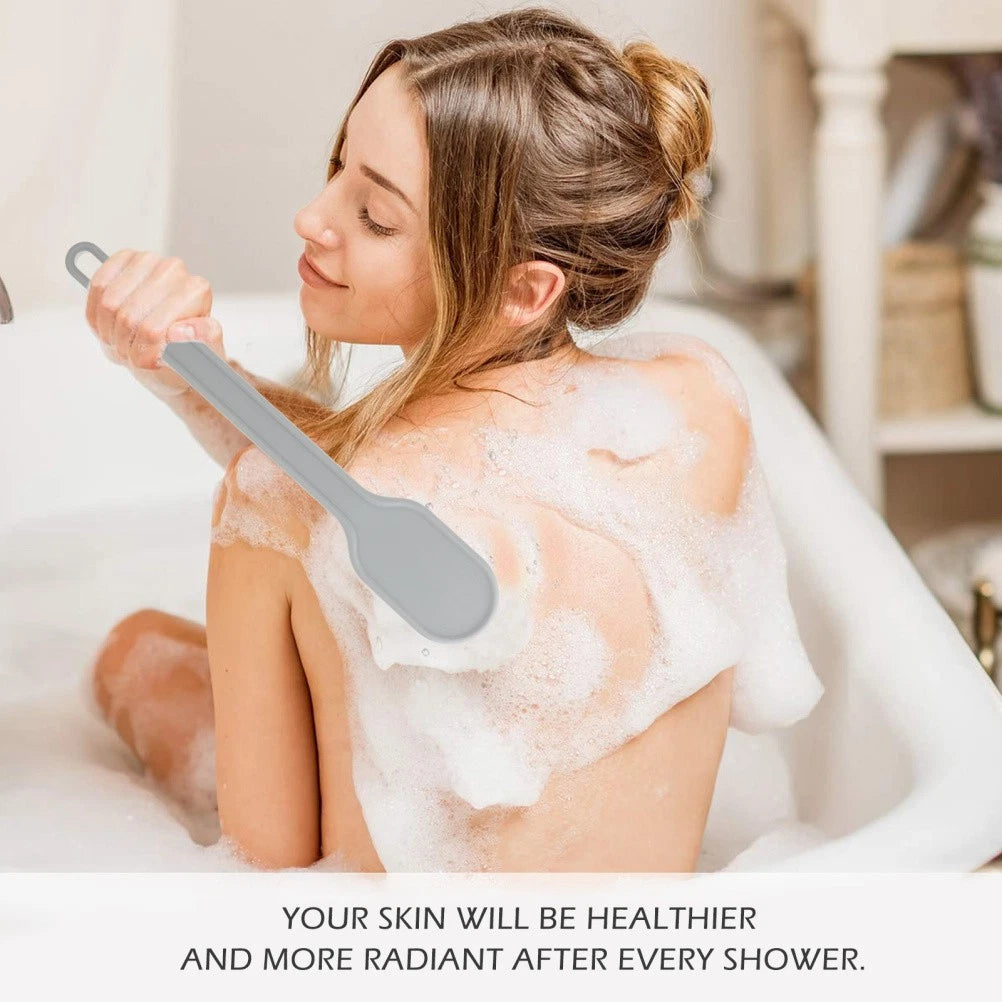 Bath Brush Man Body Shower Scrubber Wash Cleaning Long Handled for