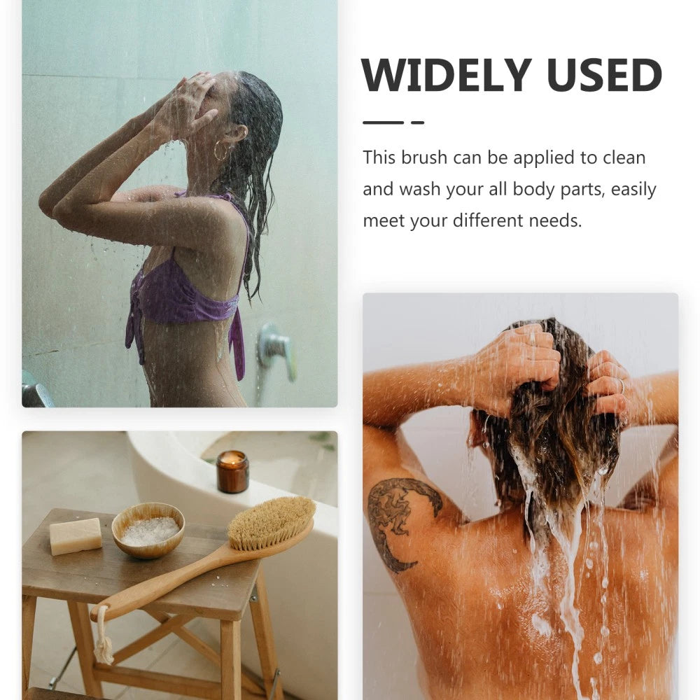 Bath Brush Skin Exfoliator Scrubber Exfoliating Loofah Brushes for Shower