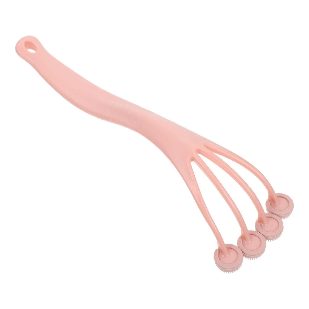 Exfoliating Bath Brush Back Scrubber Body for Shower with Long Handle