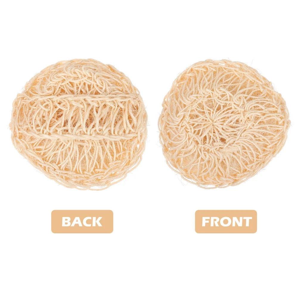2 Pcs Sisal Bath Brush Mother Body Scruber Shower Products Balls