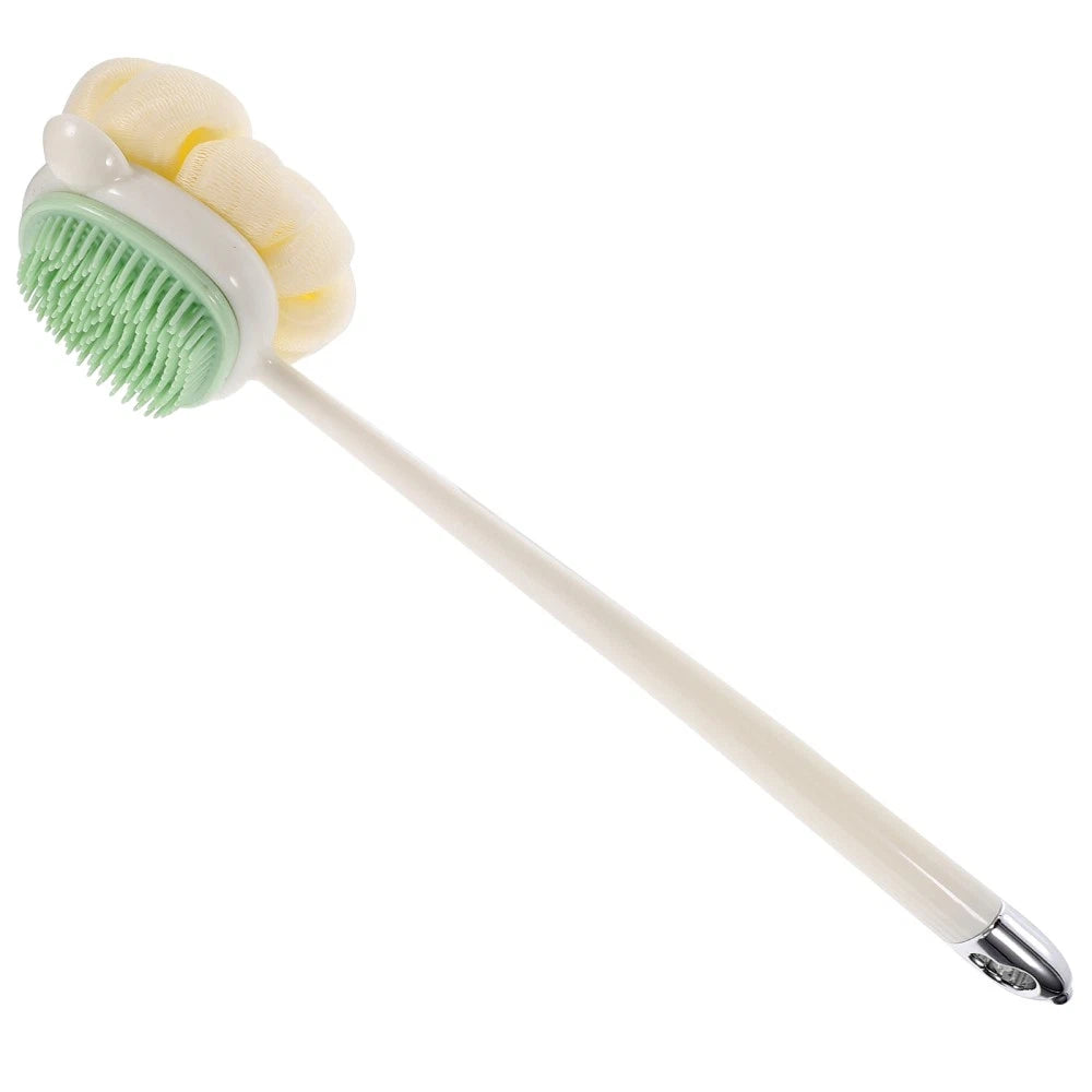 Household Shower Brush Back Scrubber Bath Handle Brush for Skin Exfoliating