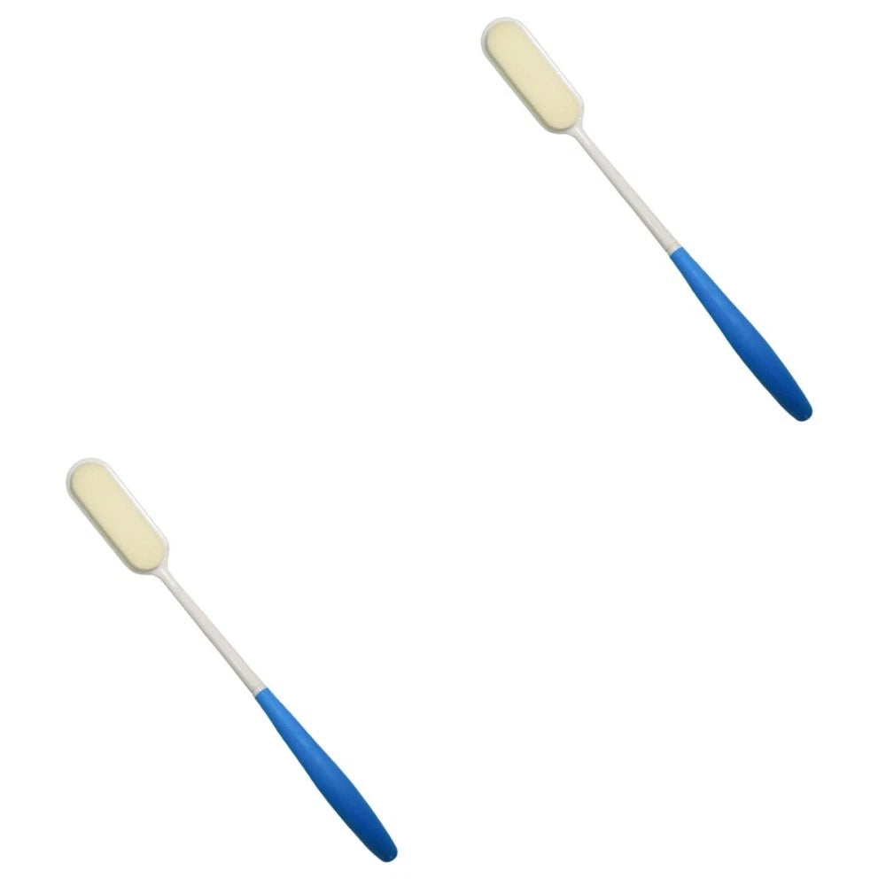 2 Pcs Long-handled Bath Scrubber Child Exfoliating Body Shower Brush