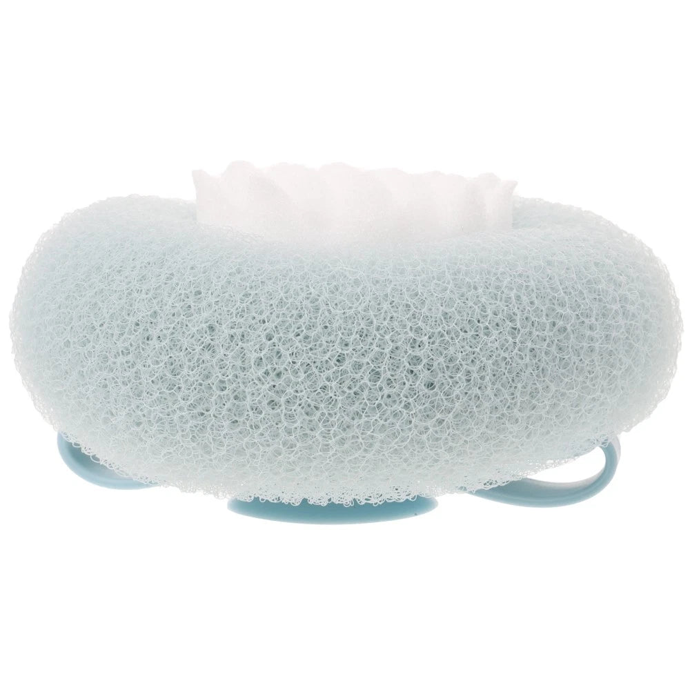 Suction Cup Bath Ball Exfoliating Back Scrubber Brush for Shower