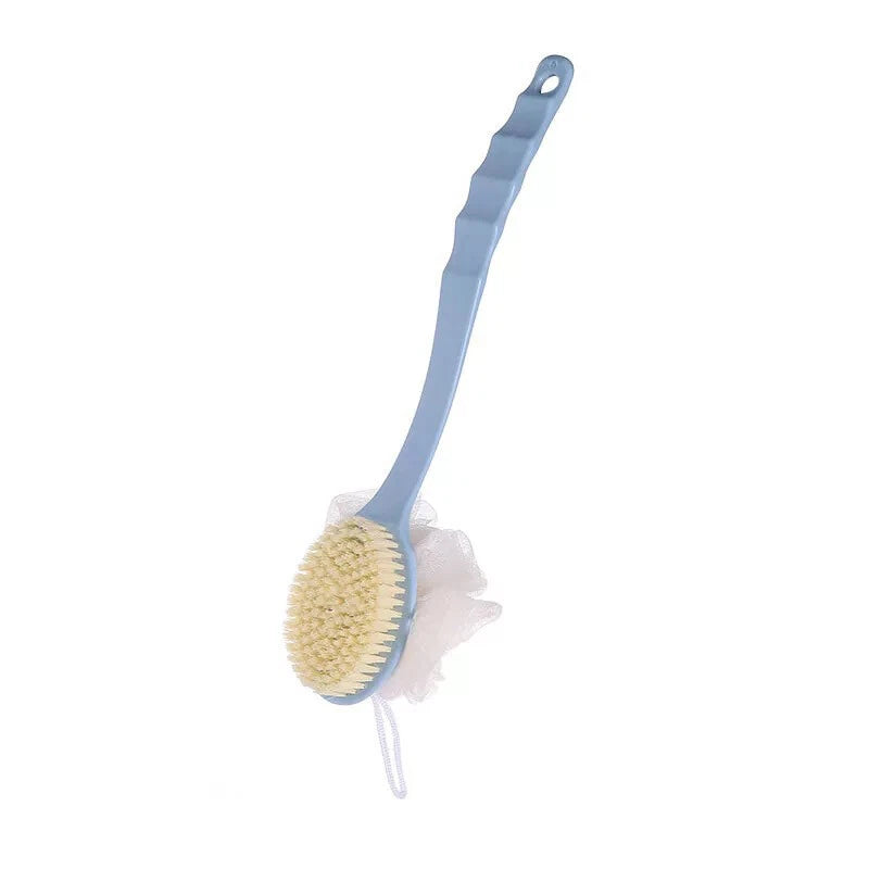 Long-handled Scrubbing Artifact Brush Soft Hair Bathing Back Scrubbing Br-QU