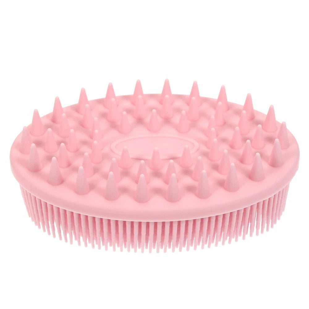 2 Pack Silicone Bath Brush Scrubbers Brushes for Shower