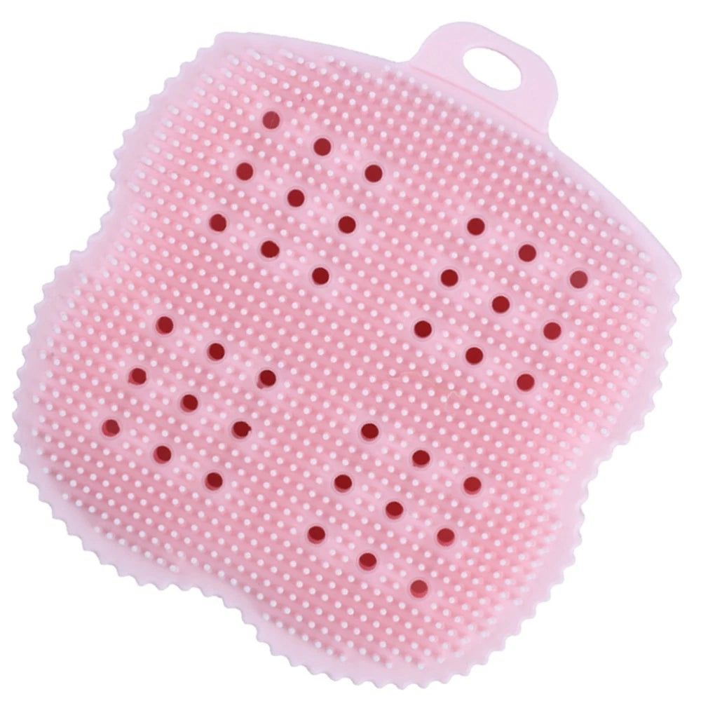 Baby Exfoliating Towel Bath Scrubber for Cleaning Bathing Brush Back