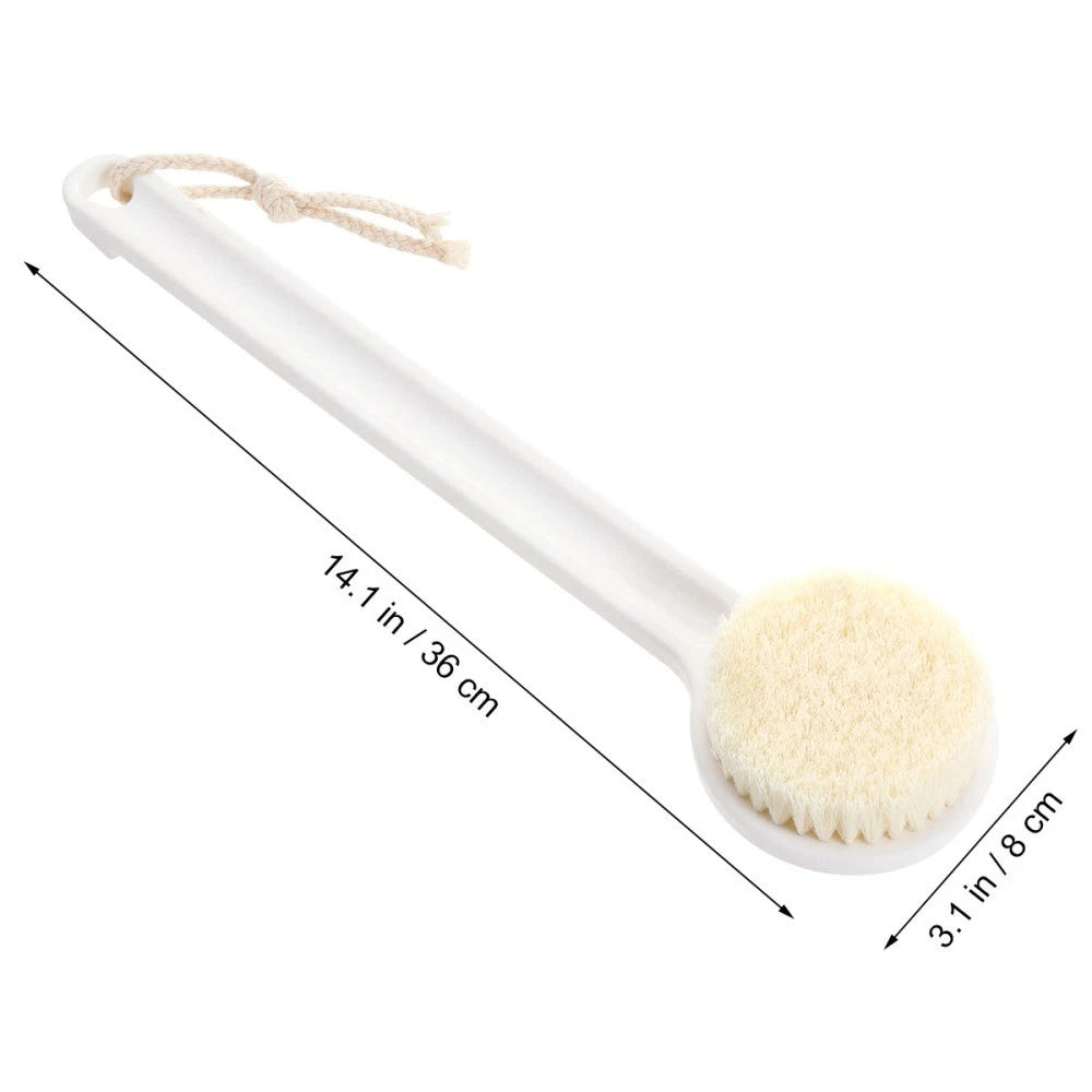 Bath Brush Body Shower Scrubber Exfoliating Back for Long Handle