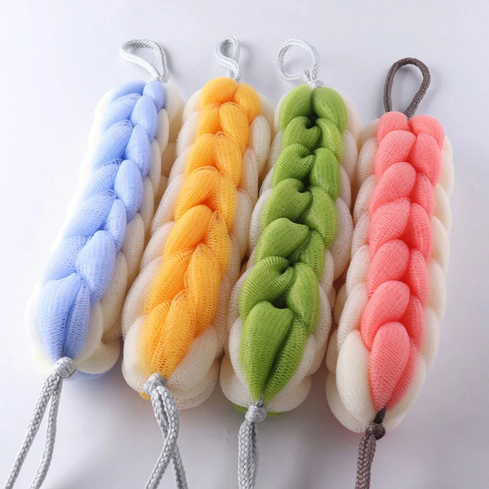 2 Pcs Bath Bar Back Scrubber Miss Man Shower Brush Exfoliating Body