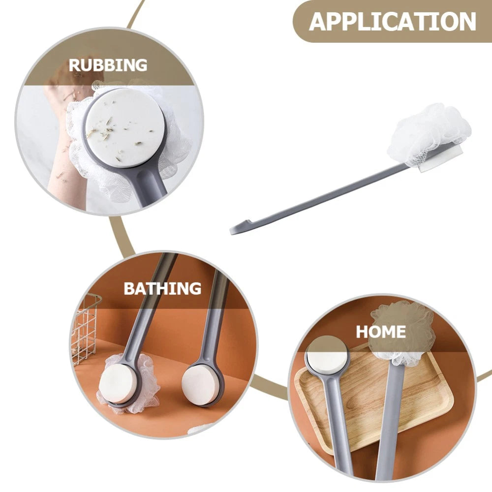 Set of 2 Bath Ball Brush Child Exfoliating for Body Shower Scrubber Back