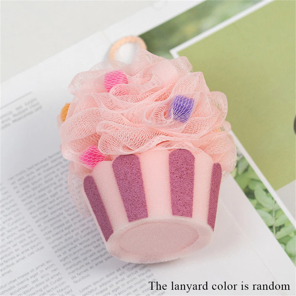 Bathing Flower Ball Never Dispersing Scrubbing Bathing Cartoon Bubbles