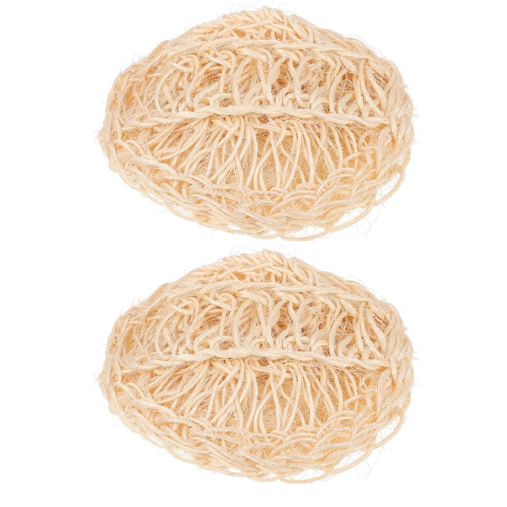 2 Pcs Sisal Bath Brush Man Mother Cleaner Shower Products Balls Body Scrubber