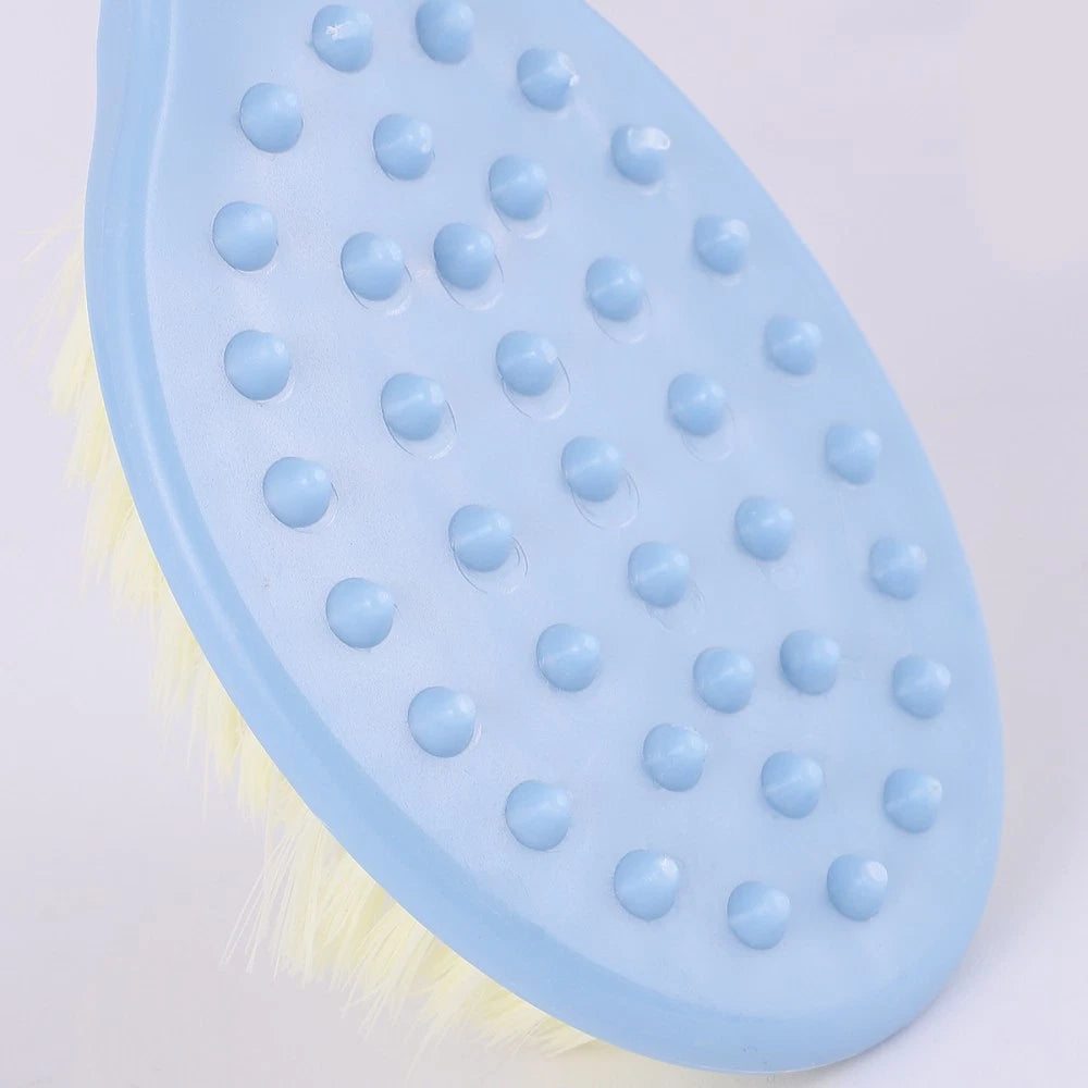 9 pcs Long Handle Bath Brush Bathing Brush Shower Body Cleaning Scrubbers Back