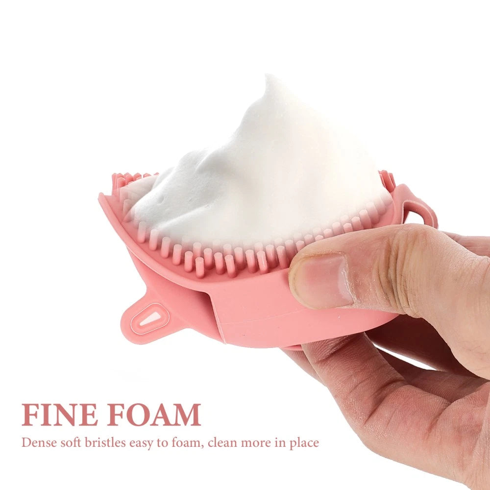 Bath Brush Skin Scrubber Exfoliator Body Baby Travel Shower Handheld Cleansing