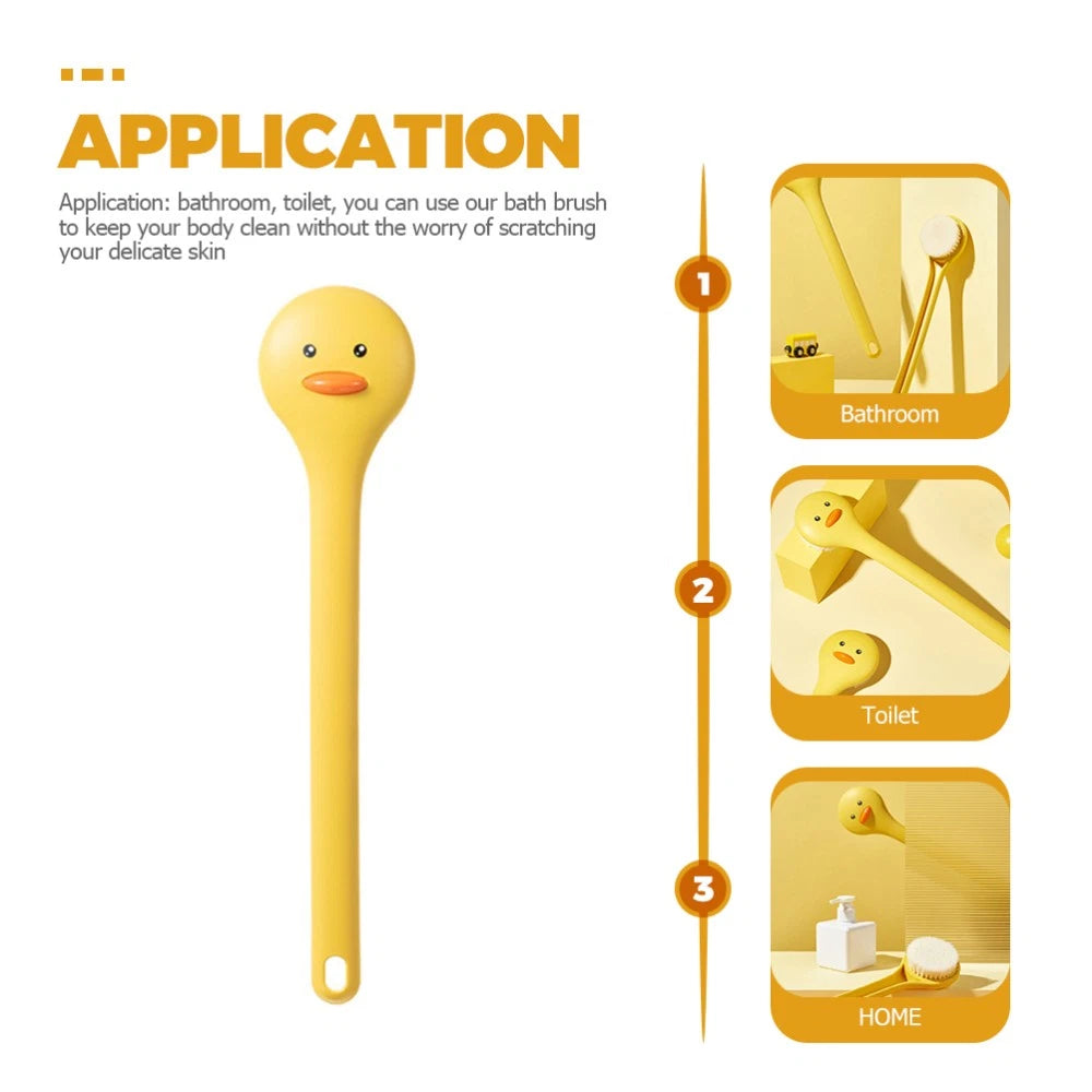 Bath Brush Shower Scrubber for Body Men Wall-mounted Intelligent