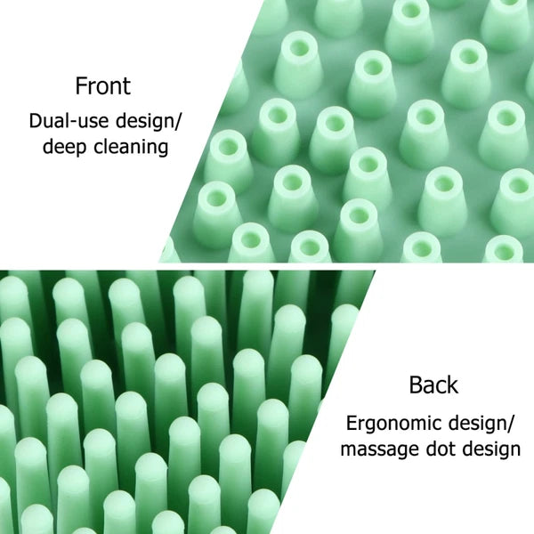 Bath Brush Man Silicone Exfoliator Body Scrubber Back for Shower