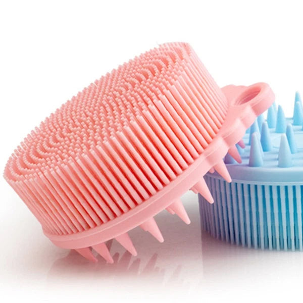 Bath Brush Child Man Silicone Body Shower Sensory for Kids Scrubber