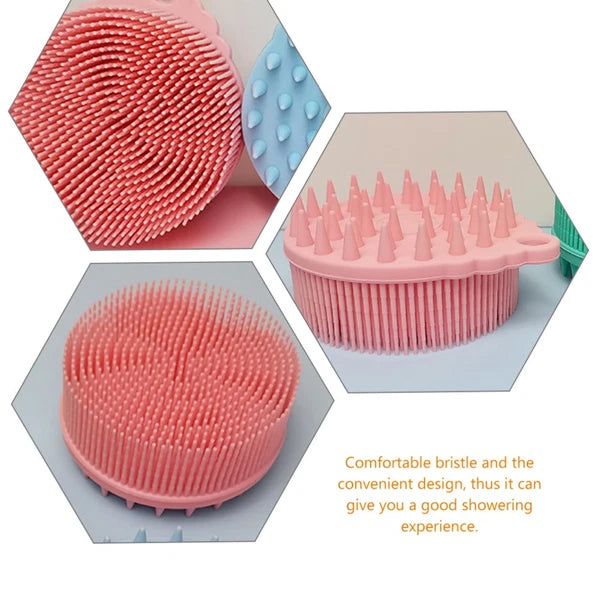 Bath Brush Child Man Silicone Body Shower Baby Brushes Sensory for Kids