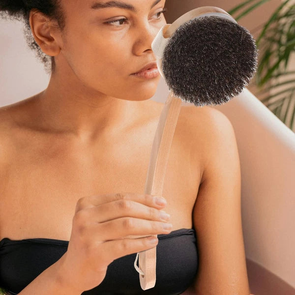 Bath Brush Shower Exfoliator Multi-functional Exfoliating Back Scrubber for
