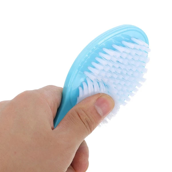 Foot Brush with Plastic Handle (Random Color) Plastic bath brush Foot brush