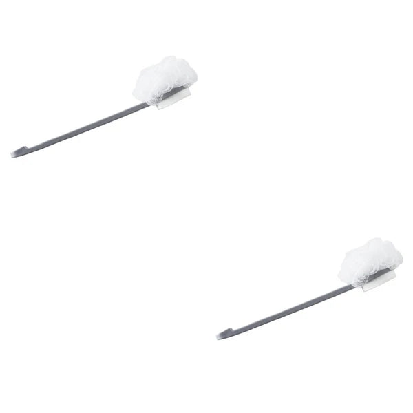 2 PCS Bath Ball Brush Child Exfoliating Back Scrubber with Handles