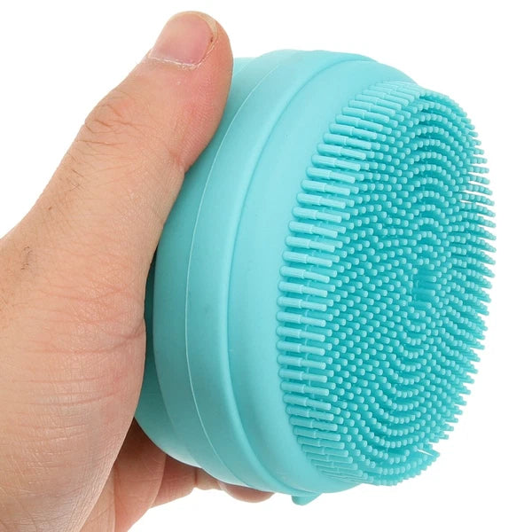 Bath Brush Reusable Body Scrubber Silicone Exfoliating