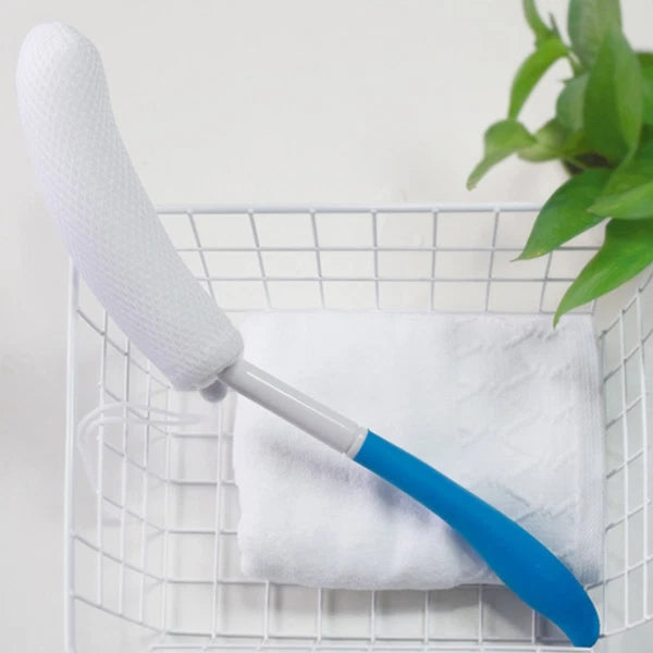 Back Scrubbing Brush Bathroom Scrubber Sponge with Long Handle