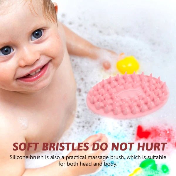 2 Pack Silicone Bath Brush Scrubbers Brushes for Shower