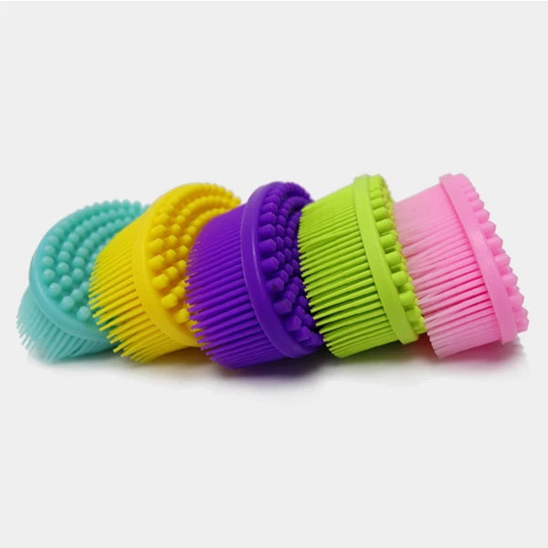 2 Pcs Bath Brush Body Scrubbers Baby Cleaning Brushes for Household
