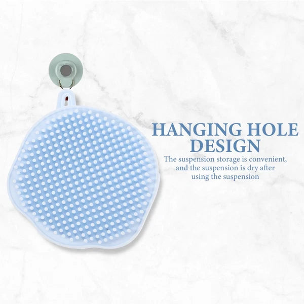 Bath Brush Travel Skin Exfoliator Scrubber Silicone Body Cleansing