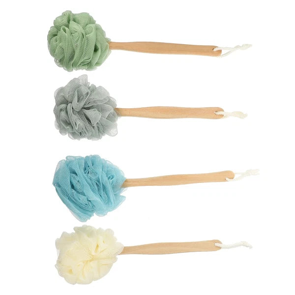 4 Pcs Bath Brush Rubs Back Ball Scrubber Miss for Shower