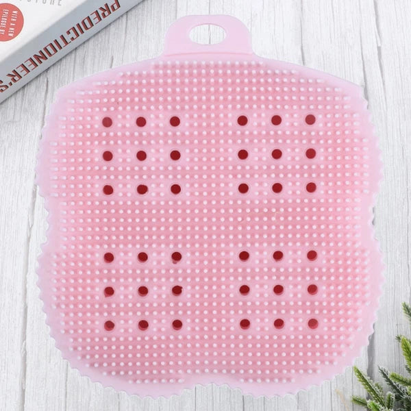 Baby Exfoliating Towel Bath Scrubber for Cleaning Bathing Brush Back