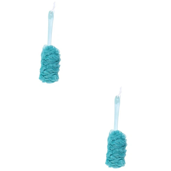 2 PCS Bath Brush Man Bathing with Long Handle Back Scrubber for Shower