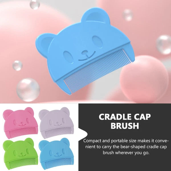 4 Pcs Baby Comb Men and Women Bath Brush for Newborns Accessories