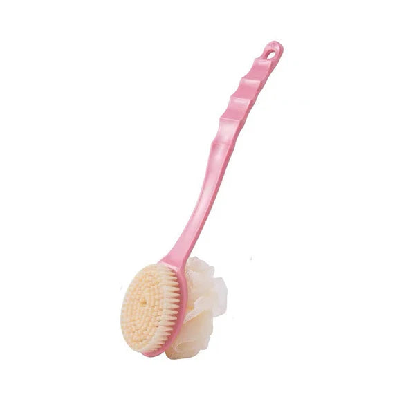 Long-handled Scrubbing Artifact Brush Soft Hair Bathing Back Scrubbing Br-QU