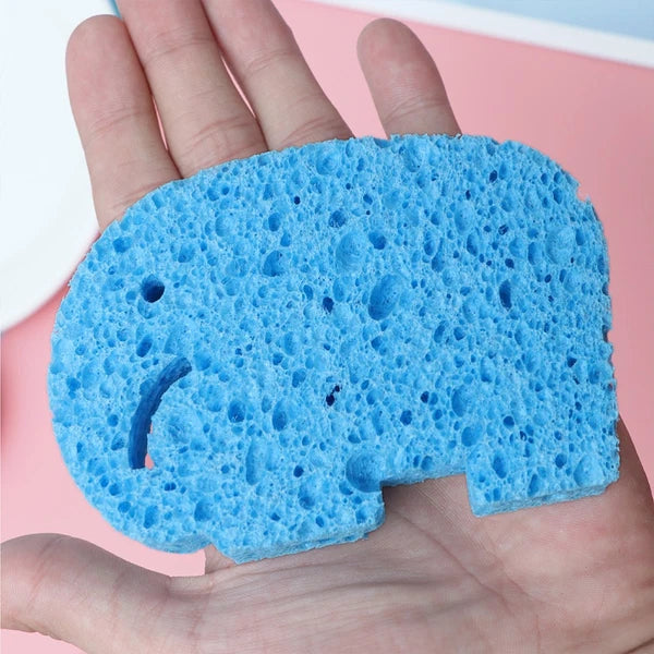 4 Pcs Baby Bath Sponge Sponges for Shower Bathing Accessories Brush