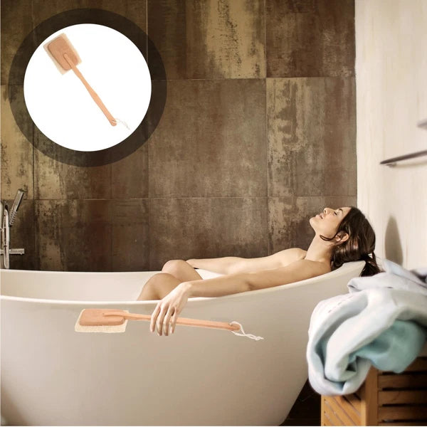 Back Massage Brush Scrubber Shower Scrubbing for Long Handle Bath