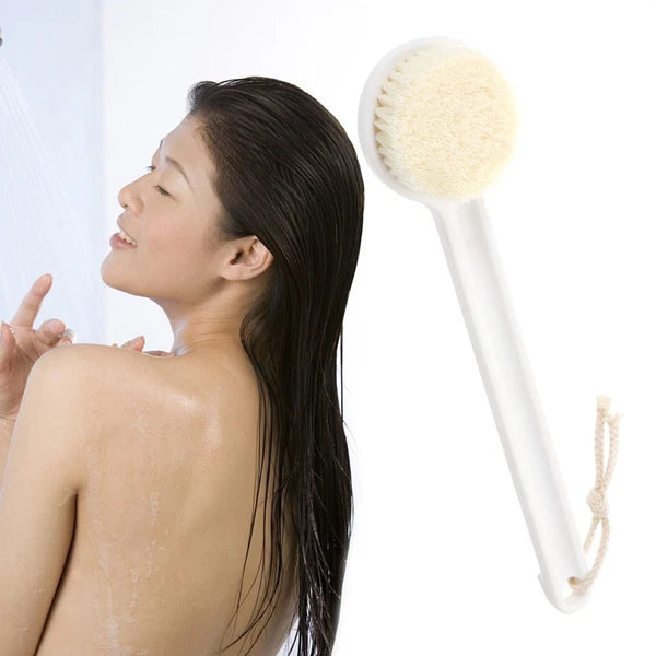 Bath Brush Body Shower Scrubber Exfoliating Back for Long Handle