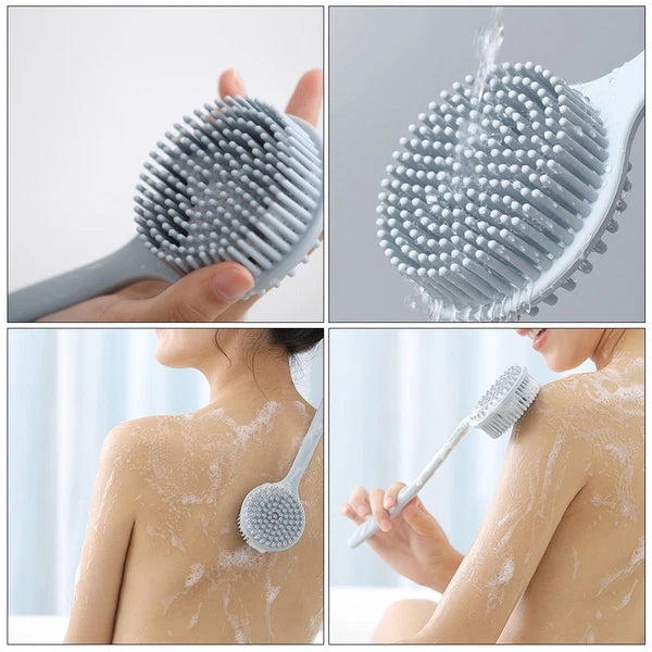 Bath Brush Man Silicone Scrubber for Shower Exfoliating