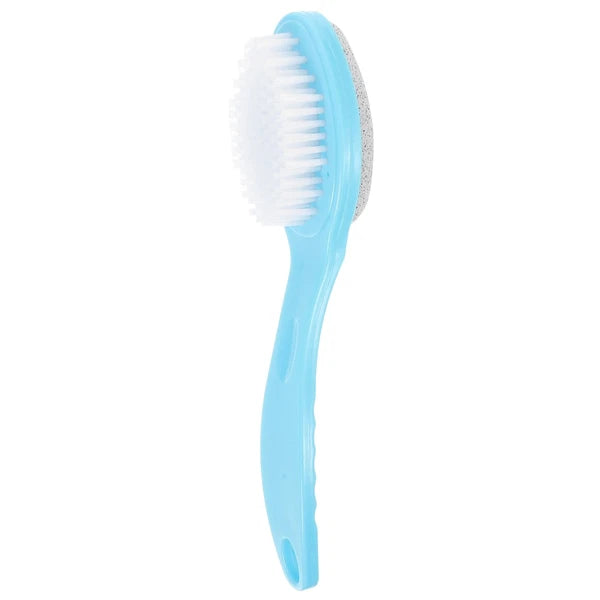 Foot Brush with Plastic Handle (Random Color) Plastic bath brush Foot brush